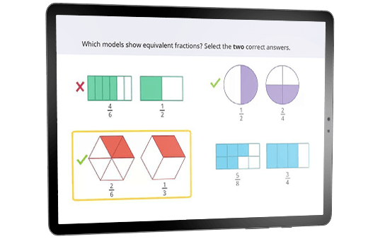 Screenshot of an interactive student lesson within Pathblazer