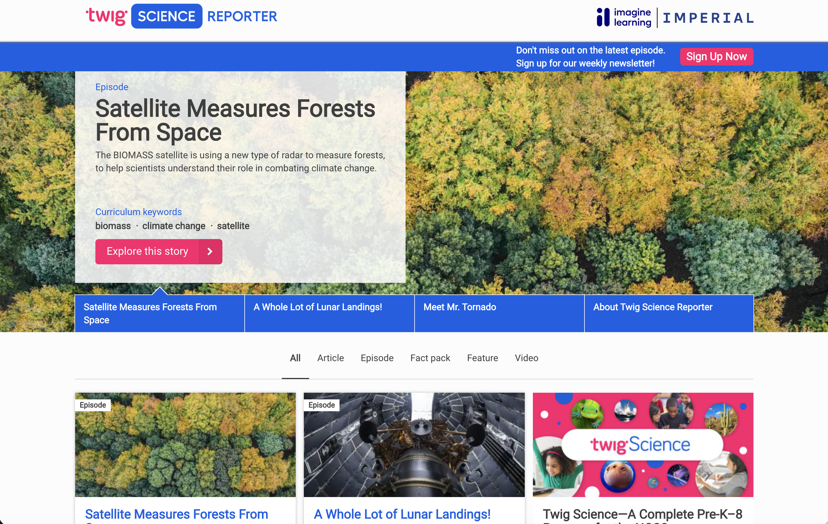 Twig Science Reporter