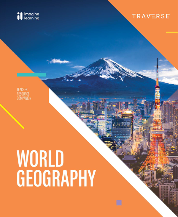 World Geography textbook cover.