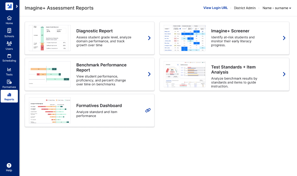 Imagine+ Screener screenshot.